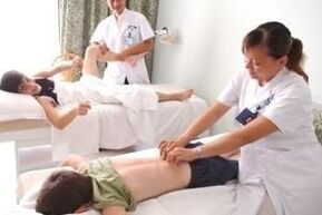 Masaje como método para tratar la artrosis. 